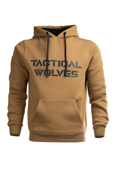 Tactical Wolves Oversize Hoodie Coyote 