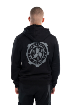 Tactical Wolves Oversize Hoodie Siyah - 6