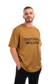 Tactical Wolves Oversize Tshirt Coyote - 3