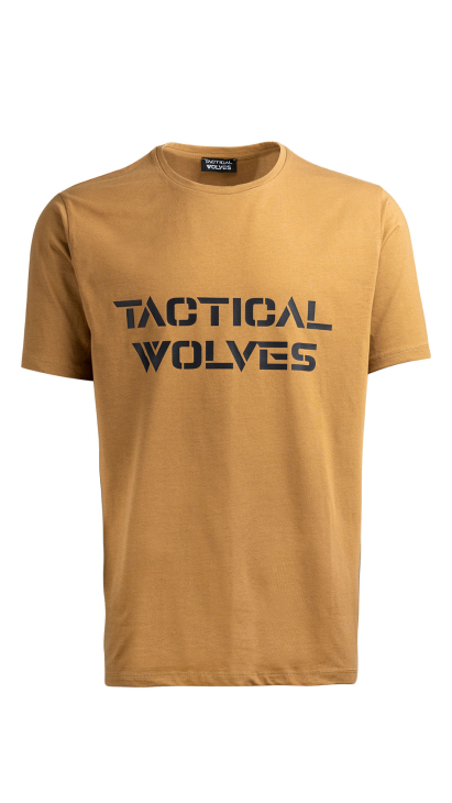 Tactical Wolves Oversize Tshirt Coyote - 1