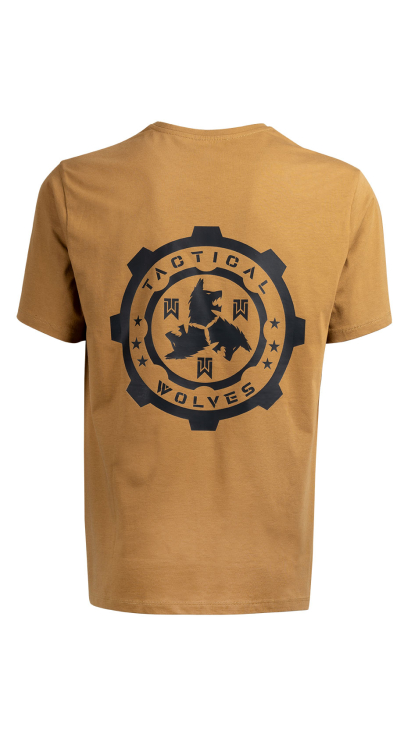 Tactical Wolves Oversize Tshirt Coyote - 2